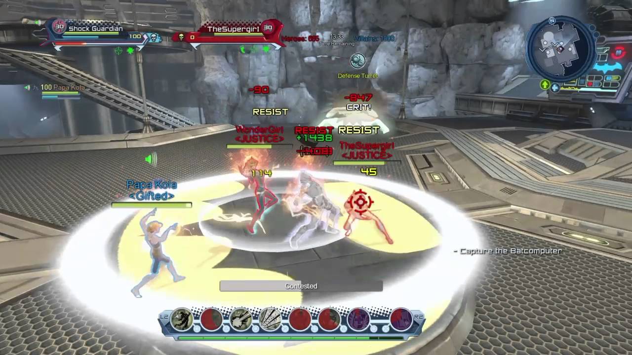 DCUO: Papa Kola and Shock team up (Shocking Gameplay!!!!!)