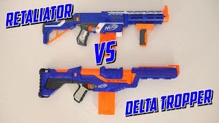 Nerf Retaliator VS Delta Trooper (WHICH SHOULD YOU GET)