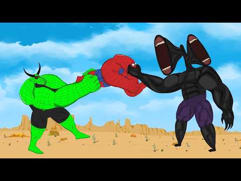 Spider Hulk vs Hulk Siren Head: Fury of the Titans – Who Is Stronger?