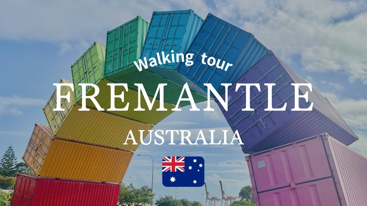 【Perth旅🇦🇺#3】西オーストラリアの港町フリーマントルを散歩｜フリーマントル刑務所ツアー｜Walk in Australia, Perth, walking tour