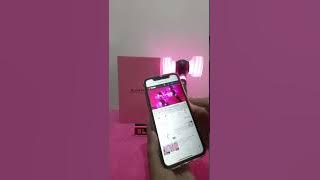 BLACKPINK Lightstick ver. 2 - bluetooth and ice cream MV connection tutorial