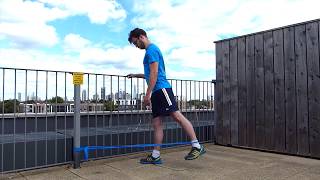 Hip Strengthening with an Elastic Band - Hip Extension