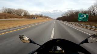 Speed Run. 170mph 07 CBR1000RR