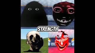 Angry Munci vs Happy vs Sad vs Trauma #roblox #nextbots #shorts #edit