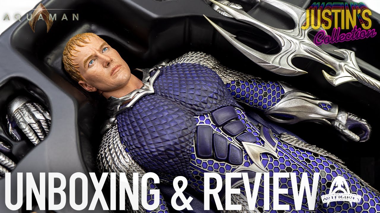 Aquaman Ocean Master Art Figures 1/6 Scale Unboxing & Review 