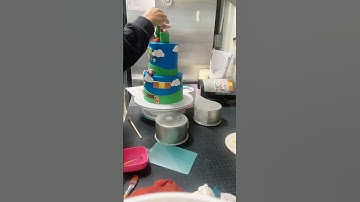 COOL SUPER MARIO BROS CAKE #cake #howto #artist #cakedecorating #learn #mario #easy #art #tutorial