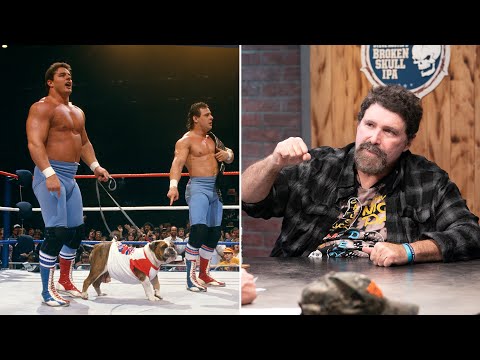 Mick Foley’s recalls his WWE debut against The British Bulldogs: Broken Skull Sessions extra