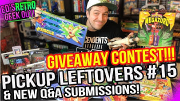 Pickup Leftovers #15 Giveaway! Retro Game Pick Ups & New Q&A Submissions!