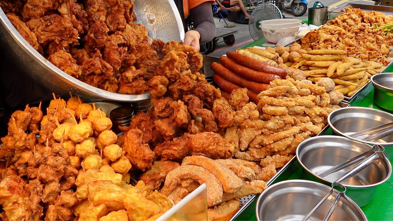 Taiwanese Street Food Neiwei Traditional Market 2022 / 內惟市場美食大合集
