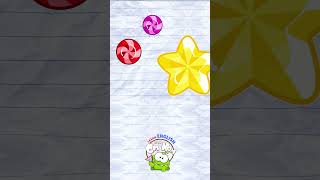 Learn Shapes and Colors with Om Nom - Paper Animation #shorts #youtubeshorts #omnom