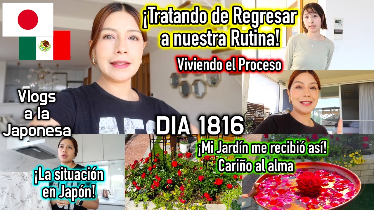 ¡De vuelta en JAPÓN CON LA FAMILIA! + Tratando de Regresar a la Rutina 🤍 - Ruthi San ♡ 19 -05-26