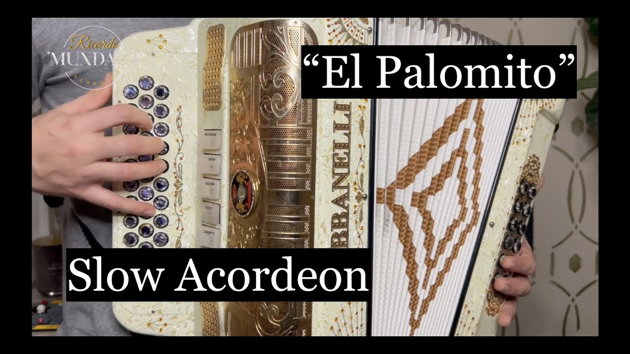 "El Palomito" Slow Acordeon YouTube