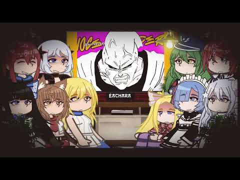 Re:Zero e Danmachi react Vegetto (Dragon Ball Z) - Saiyajins | M4rkim feat. Basara AS
