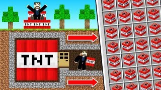 How I get FREE TNT in Hardcore Minecraft