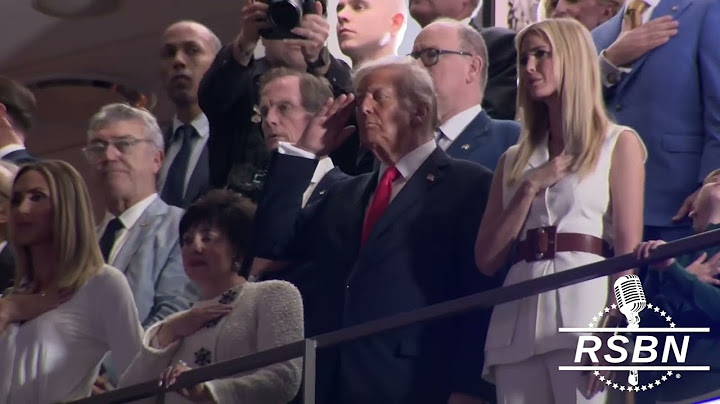 WATCH: President Trump Salutes During the National Anthem at Super Bowl LIX - 2/9/25