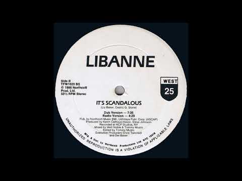Libanne — Libanne - It's Scandalous (Dub)