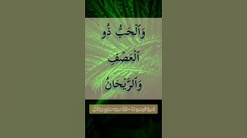 سورة الرحمن 10 - 13