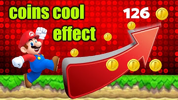 Unity :  coins cool effect tutorial for beginer.
