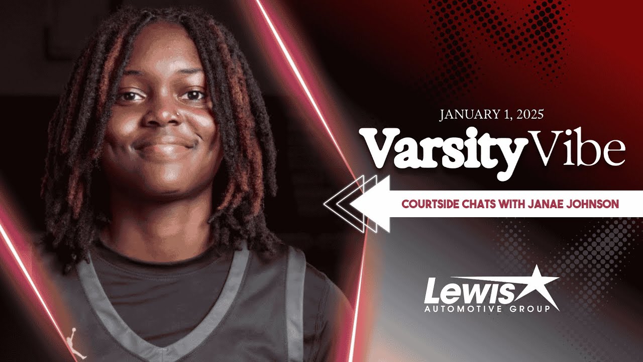 Courtside Chats with Janae Johnson | Varsity Vibe Today 1/1