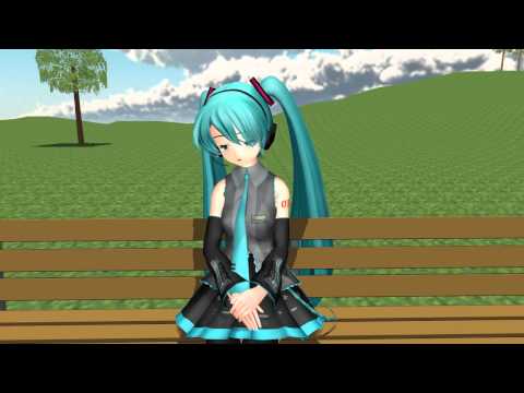 【MMD】 【初音ミクV3】ひまわりと太陽のうた(冬mix)【オリジナル】 HD