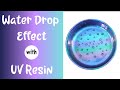 Resin Bowl - Rain Water Drop Effect - Easy Resin Project