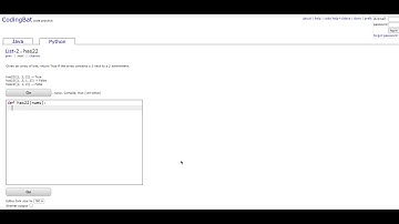 List-2 (has22) Python Tutorial || Codingbat.com
