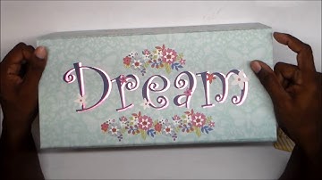 Project share and memorydex box tutorial!