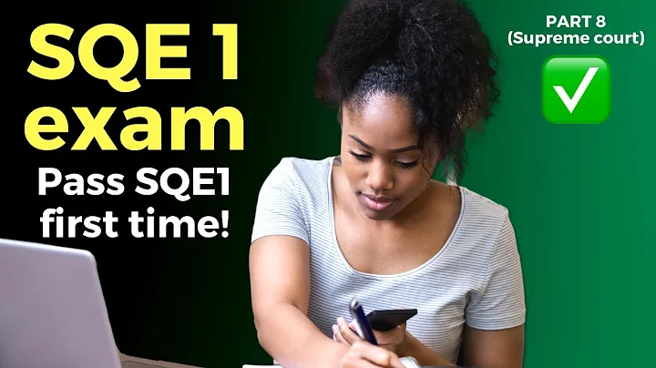 SQE preparation course: test yourself (2021) 🧑‍🎓📚 Part 8 - The key UK courts and Tribunals