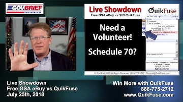 QuikFuse GSA eBuy Showdown