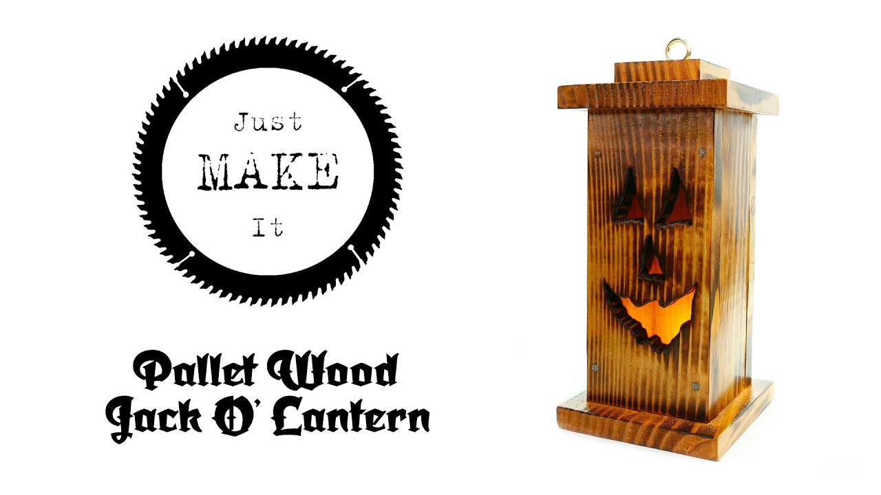 ????????PC????? ????????????????DIY????? - YouTube DIY Pallet Wood Jack O' Lantern - Minimal Tools - YouTube