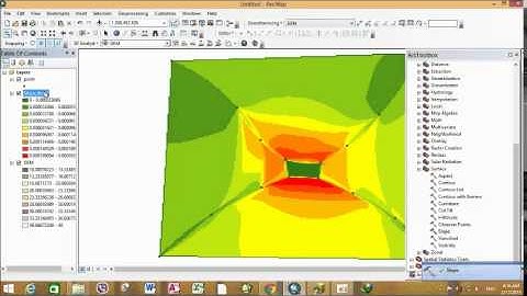 Spatial Analysis Course " Lessons 3 Slope " Arc Gis Lessons