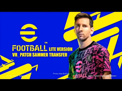 EFootball PES 2021 PS3 CFW OFW HEN VR Patch New Seasons 2022 Transfer