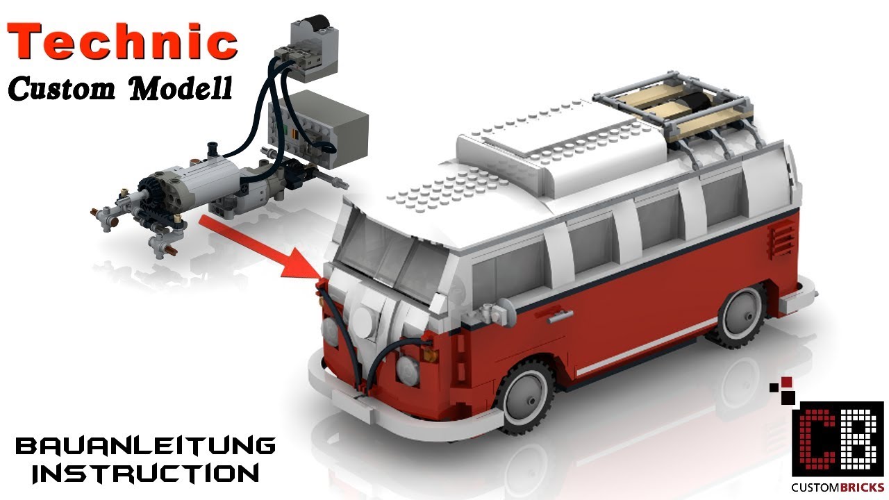 CB LEGO 10220 - Technik RC T1-Bus Instruction with Powerfunctions 