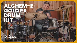 AllNew Zildjian AlchemE Drum Kit  Gold EX Electronic Drums