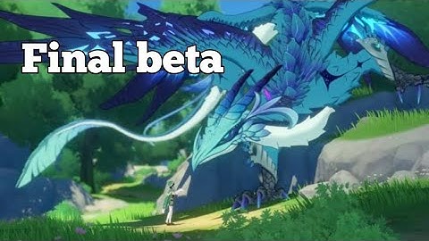 Genshin impact Final Beta gameplay android & ios