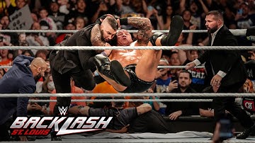 Randy Orton RKOs EVERYONE in main event chaos: Backlash 2025 highlights