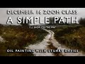 December 16 zoom class  oil painting with stuart davies