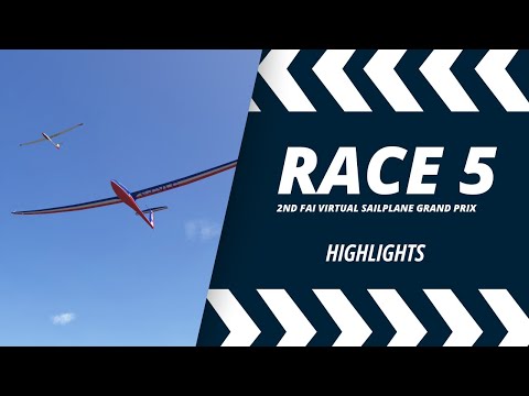 Highlights - Race 5 - 2nd FAI Virtual Sailplane Grand Prix - World Final 2023