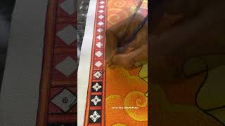 Border design #keralamuralpainting #art #drawing #keralamuralart #muralpainting #keralaart #artist