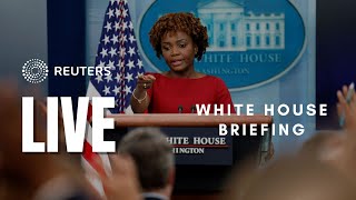 LIVE: White House briefing after Fed says policy needs tightening