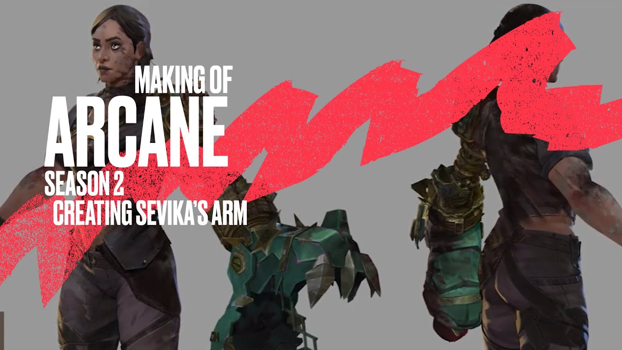 Creating Sevika's Arm - Making of Arcane Season 2