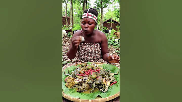 🤢I Can't Believe She Ate That! 💀 SHOCKING African Food Mukbang! FROGS & more! #ShockingFood #Mukbang