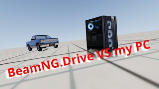 BeamNG.Drive performance test on low end hardware