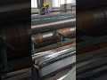 Galvanized roofing sheet in production #galvanizedsteel #roofingsheet #roofingsheets #factory