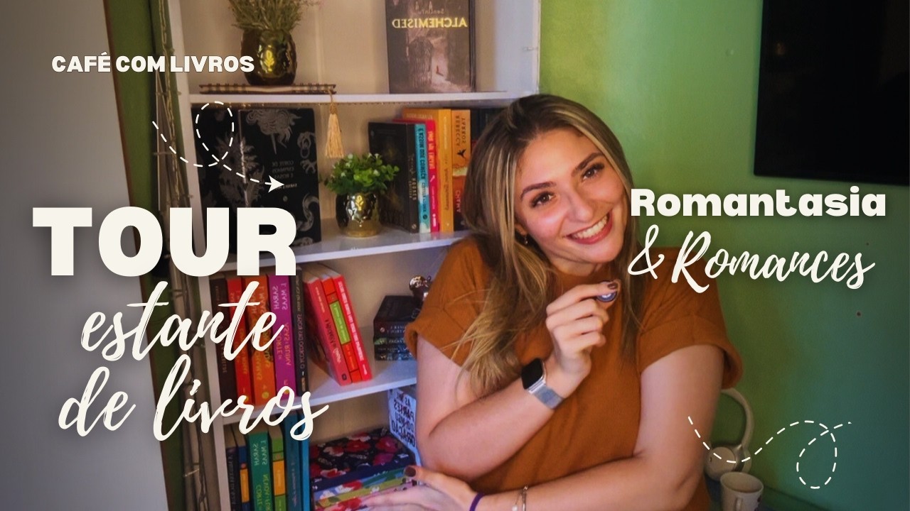 ✨ TUOR PELA MINHA ESTANTE DE LIVROS✨📚