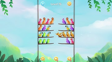 Bird sort puzzle level 20 play on Crazzy Game Time (VIDEO GAME, ONLINE GAMES, MOBILE GAMES , CAR )