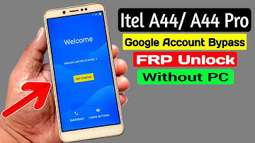 Itel A44/ A44 Pro Google Account/ FRP Bypass | Without PC