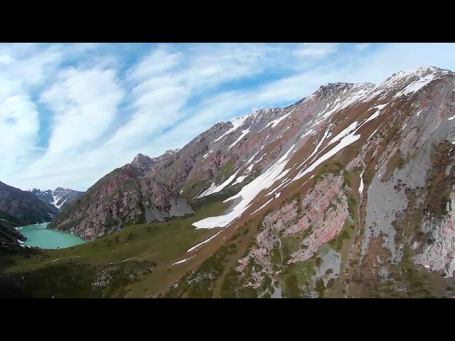 Kyrgyzstan: Kol-Tor Lake in 360° class=