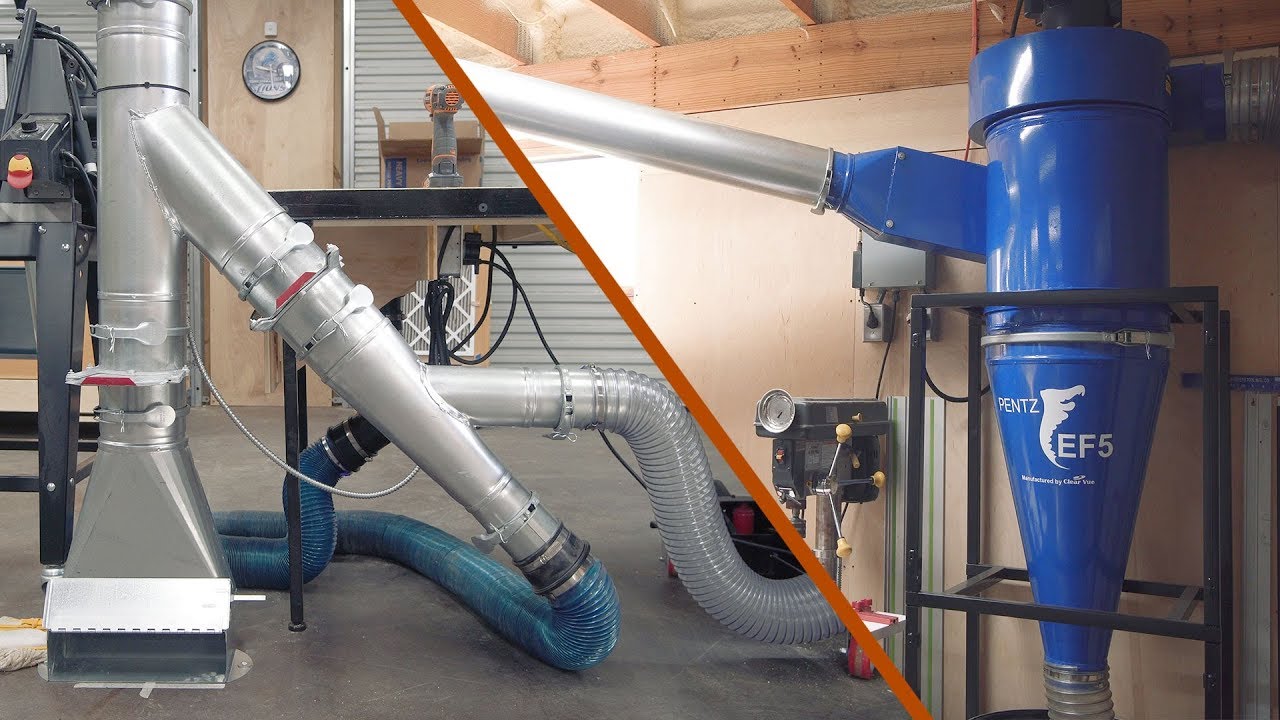 30×40 Shop Part 6 Dust Collection 325 YouTube