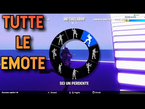 COME AVERE *SKIN GRATIS* E TUTTE LE EMOTE DI FORTNITE! come avere TUTTI i BALLI di fortnite